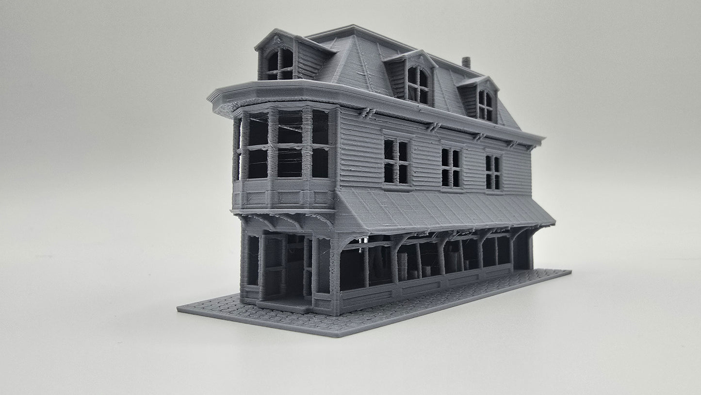 N Scale Flatiron House