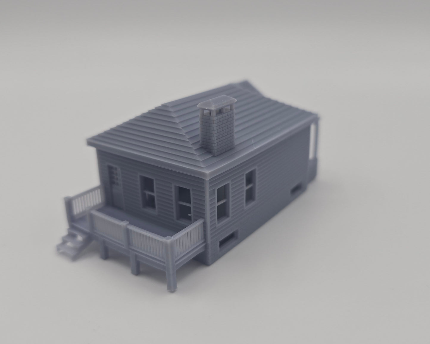 N Scale Single-Story House