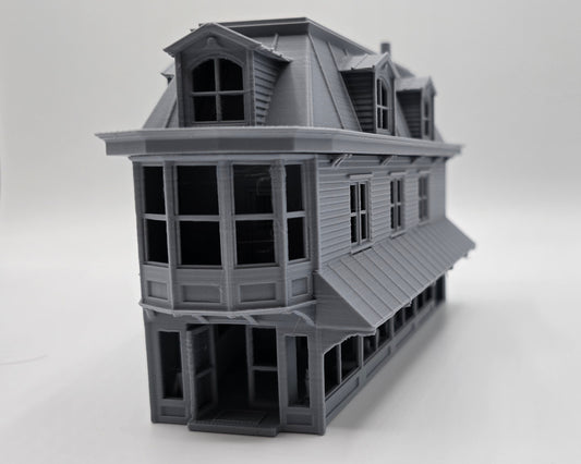 Ho Scale Flatiron House