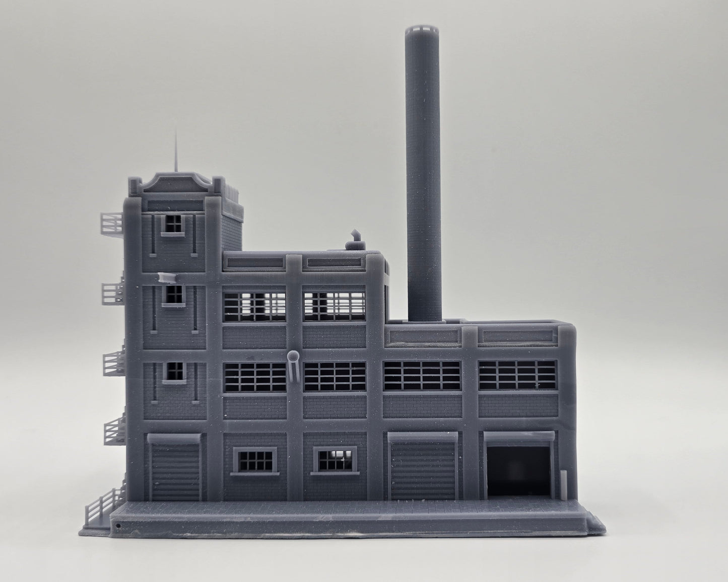 N Scale Factory - Industrial Building