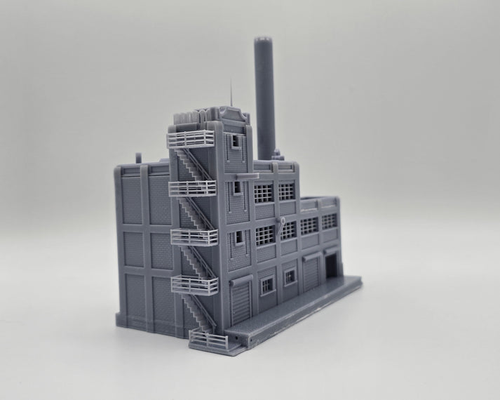 N Scale Factory - Industrial Building – Mr Craft Structures
