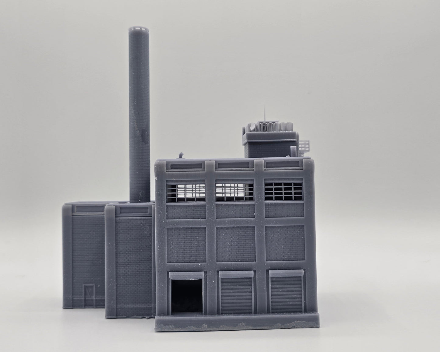 N Scale Factory - Industrial Building