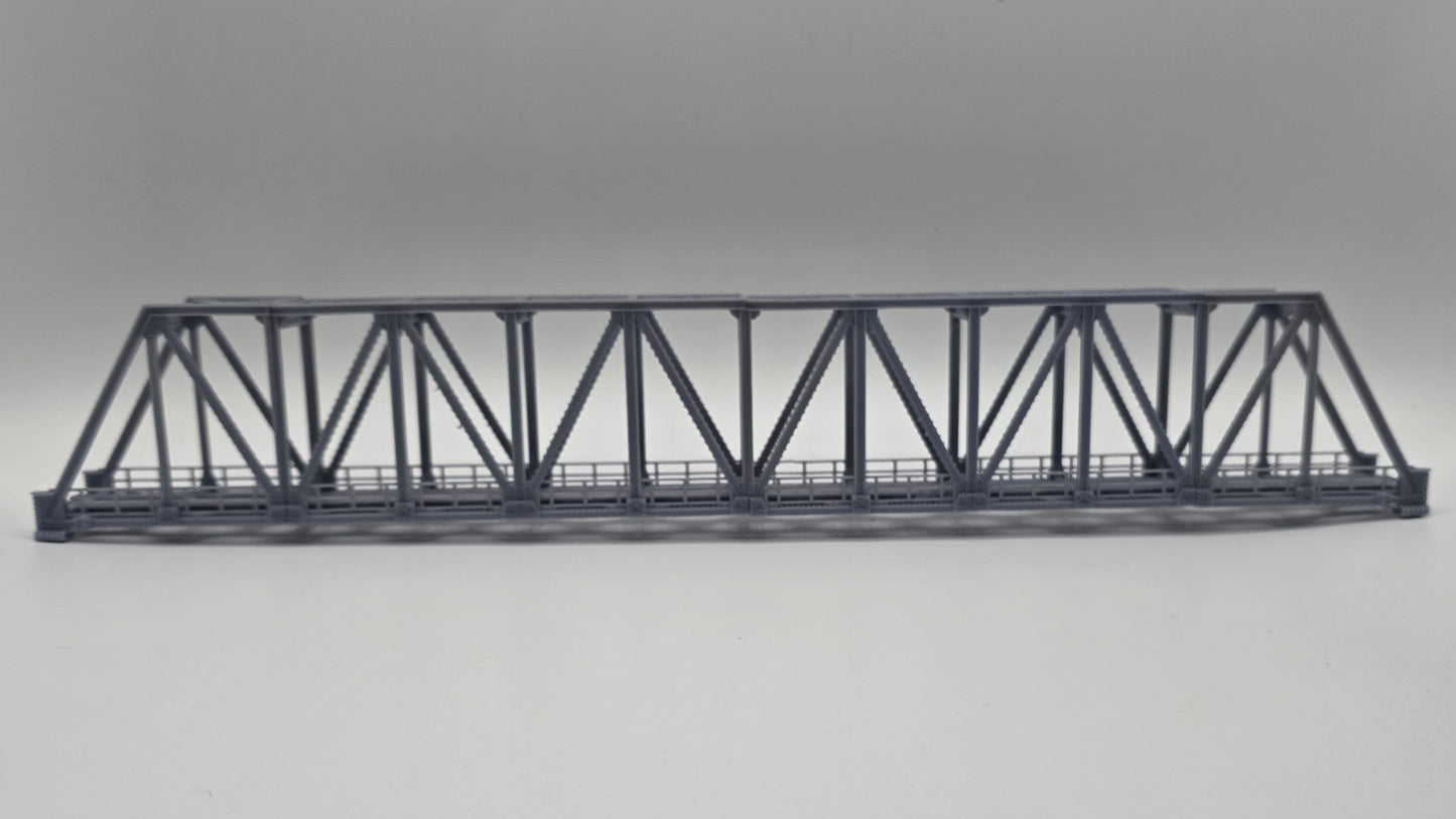 N Scale Classic Truss Bridge – Modular Design