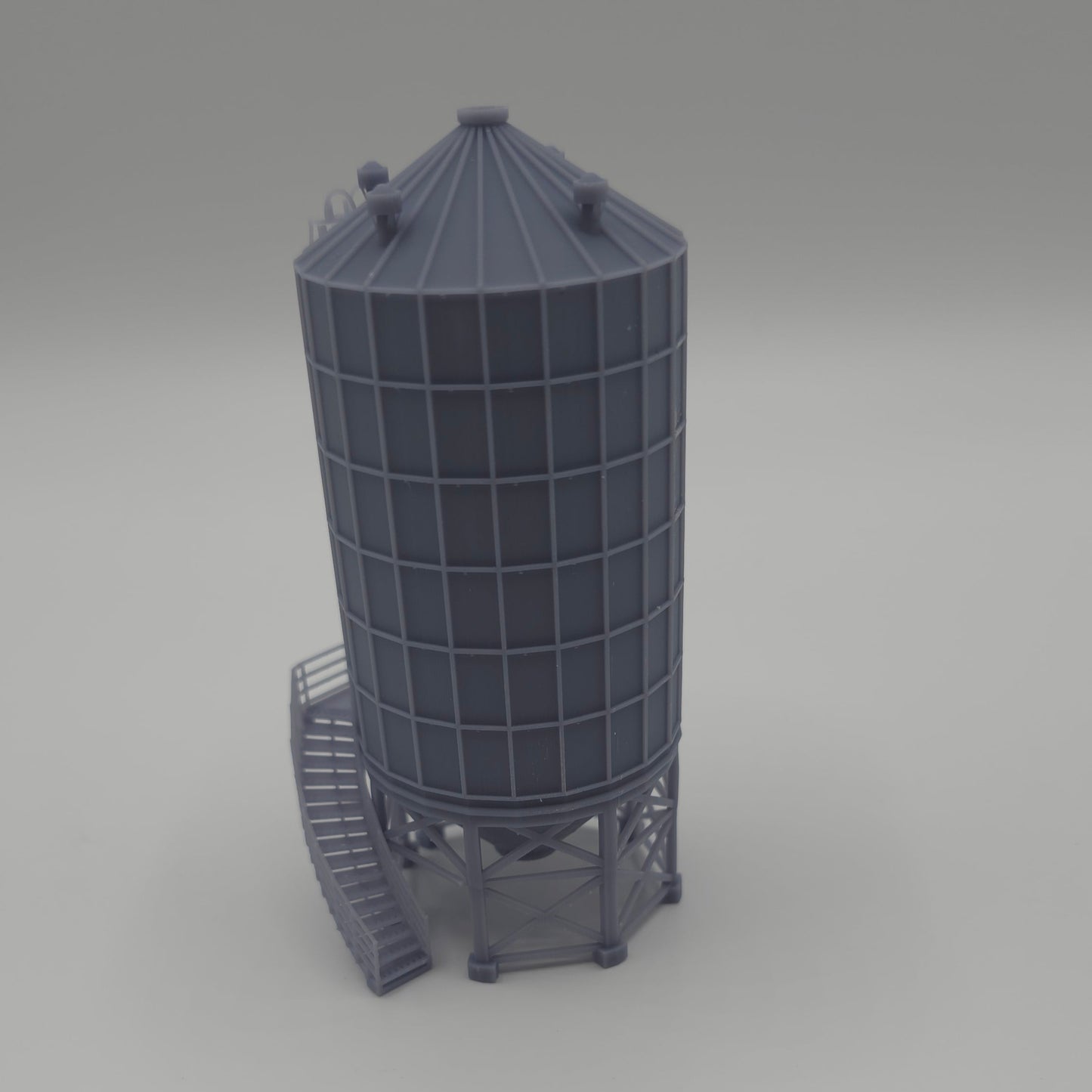N Scale Industrial Silo-Storage