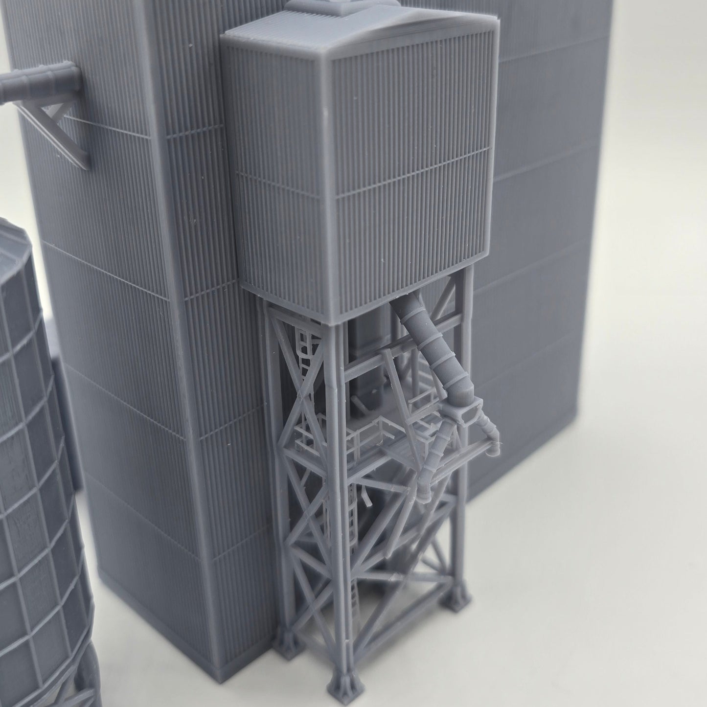 N Scale Loading Tower – Expansion for Grain Elevator