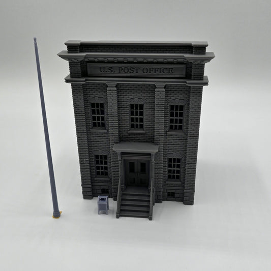 Ho Scale Post Office 1:87 Building