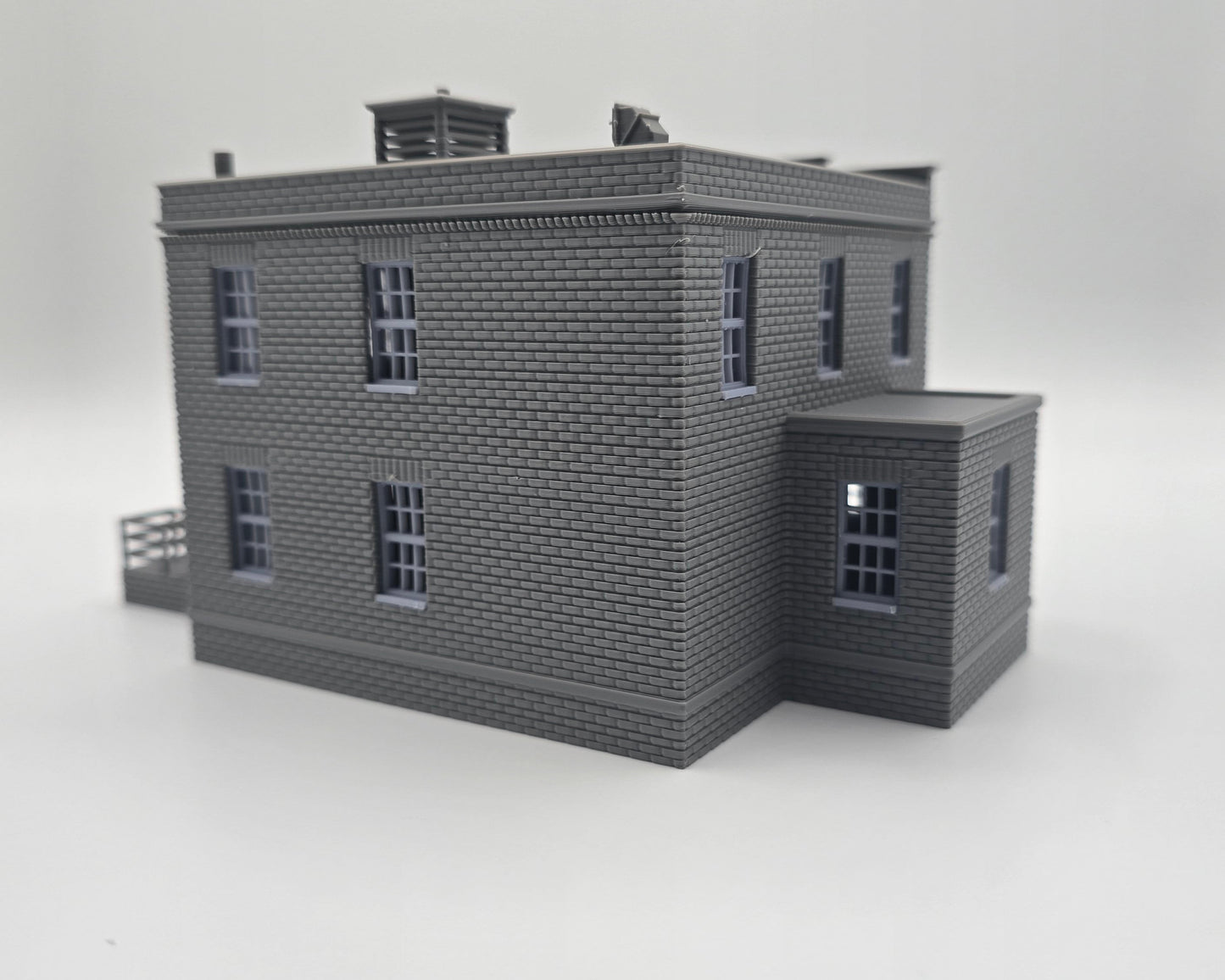 HO Scale Small Town Hospital Building 1:87