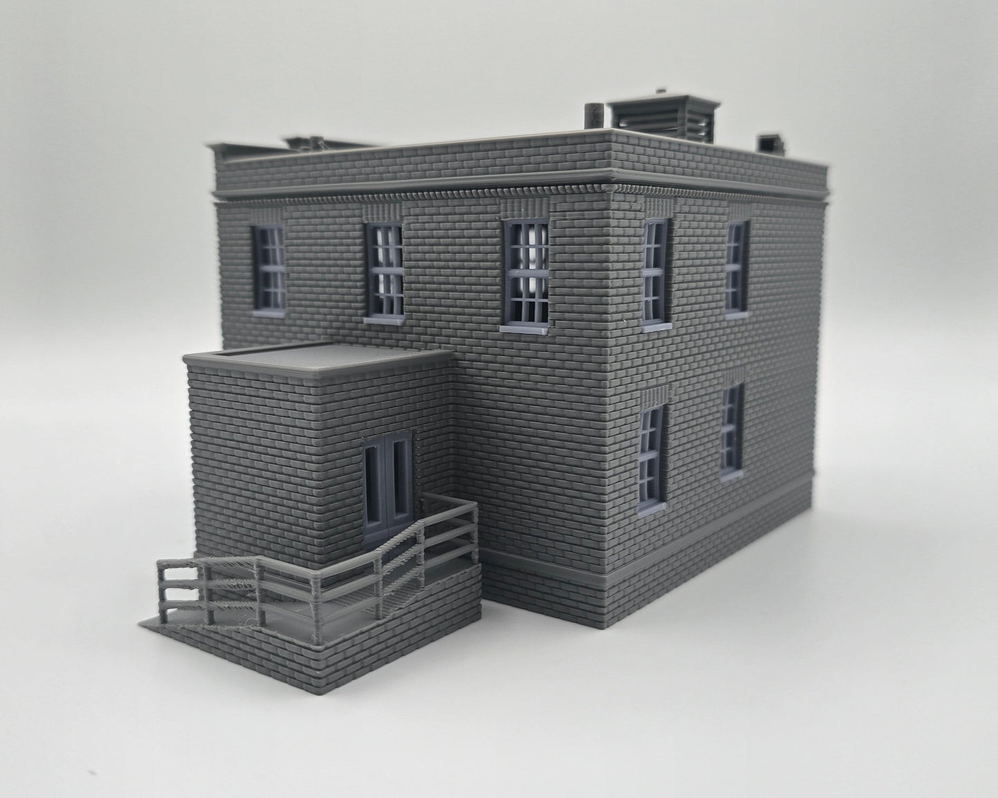 HO Scale Small Town Hospital Building 1:87