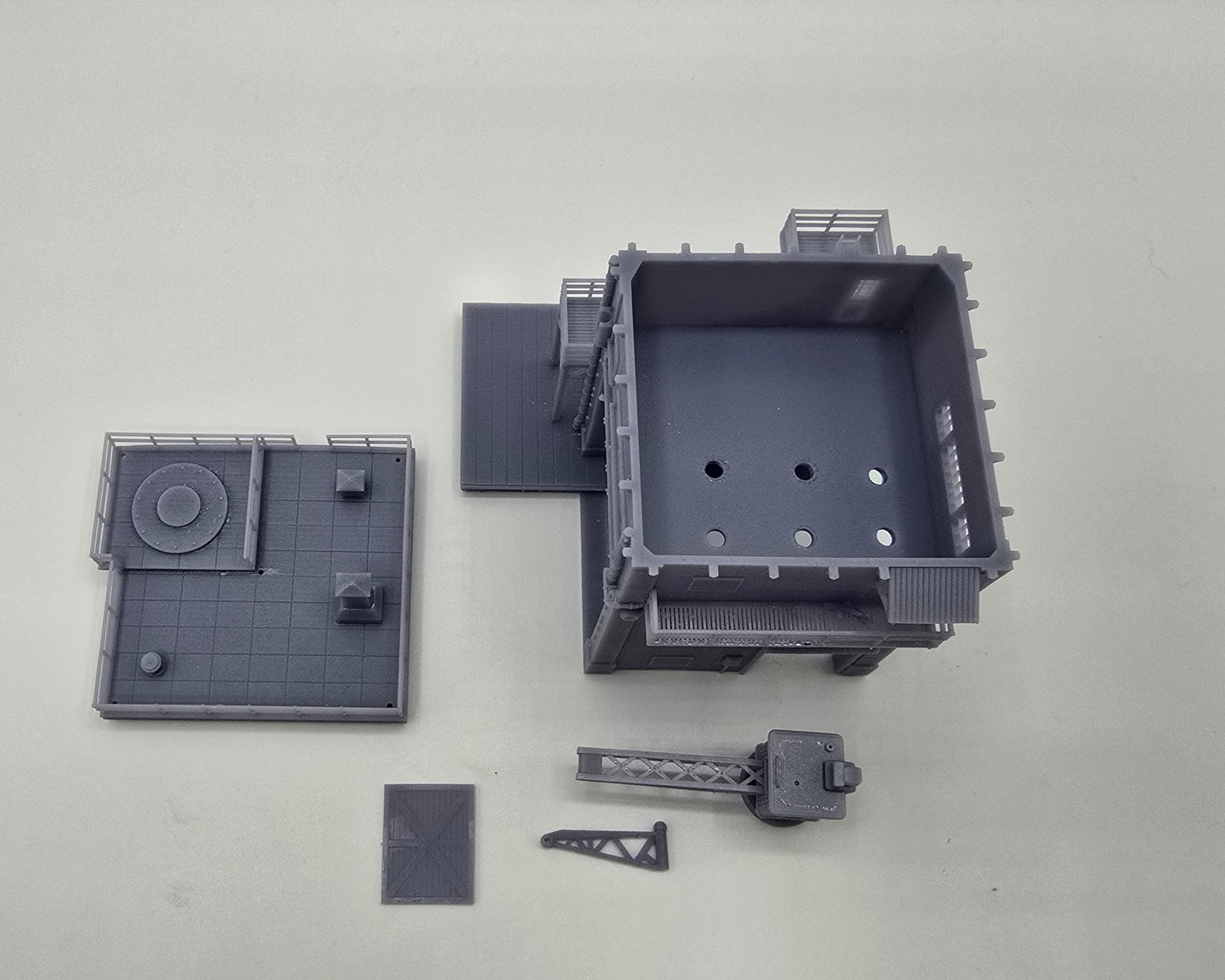 N Scale Engine Service Building 1:160