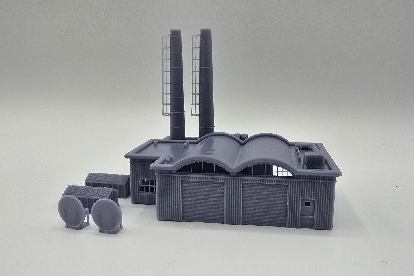 N Scale Oil & Lubricants Plant – Industrial Building (1:160)