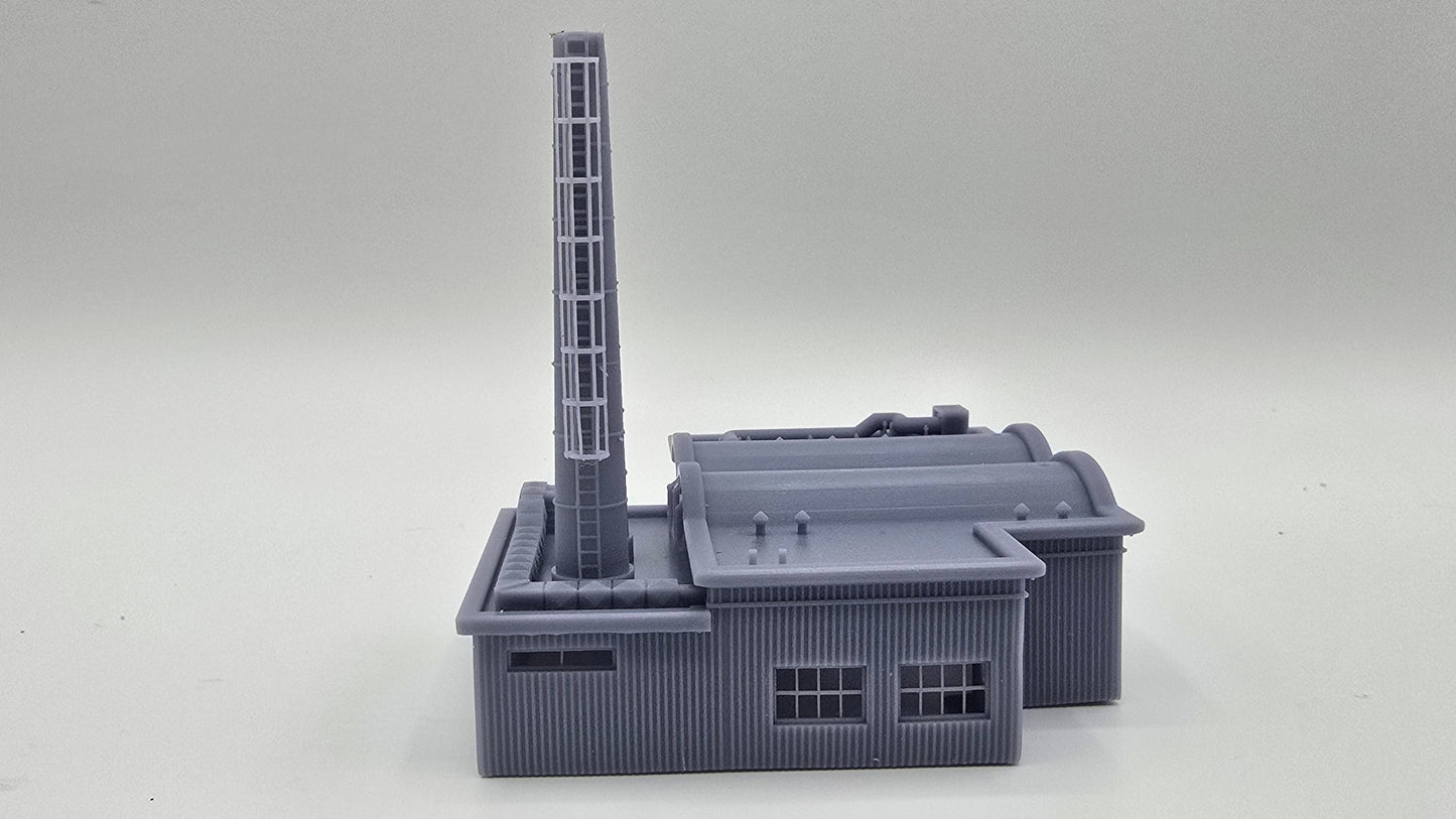 N Scale Oil & Lubricants Plant – Industrial Building (1:160)