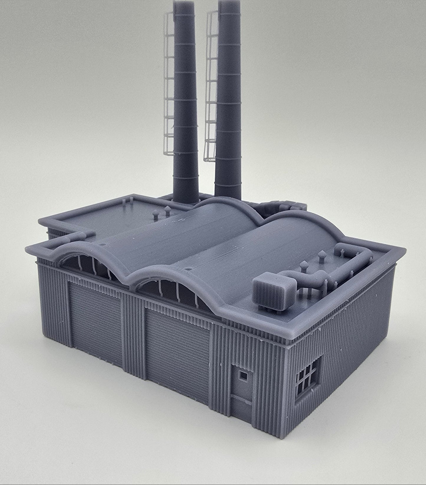 N Scale Oil & Lubricants Plant – Industrial Building (1:160)