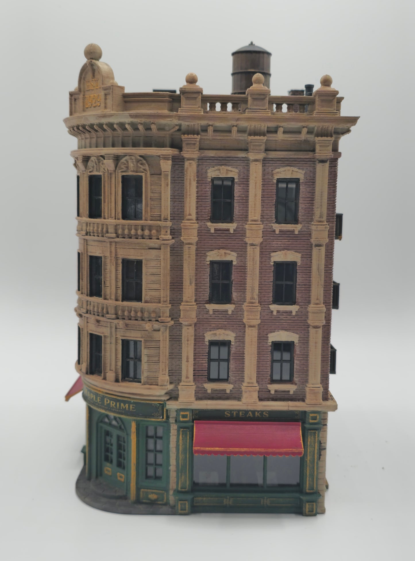 Maple Prime HO Scale Downtown Restaurant Building