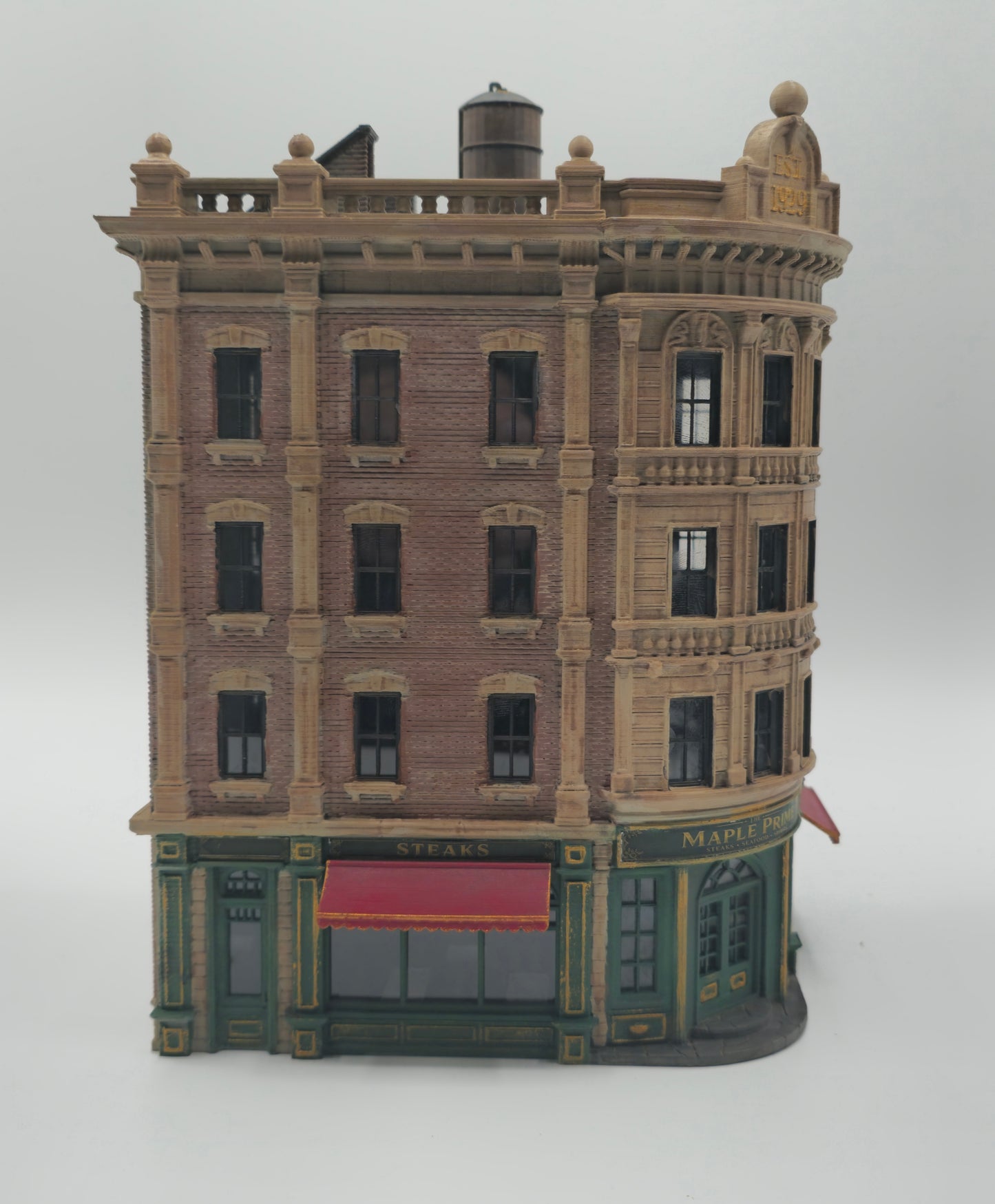 Maple Prime HO Scale Downtown Restaurant Building