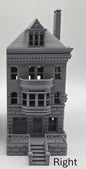 HO Scale Building Victorian House