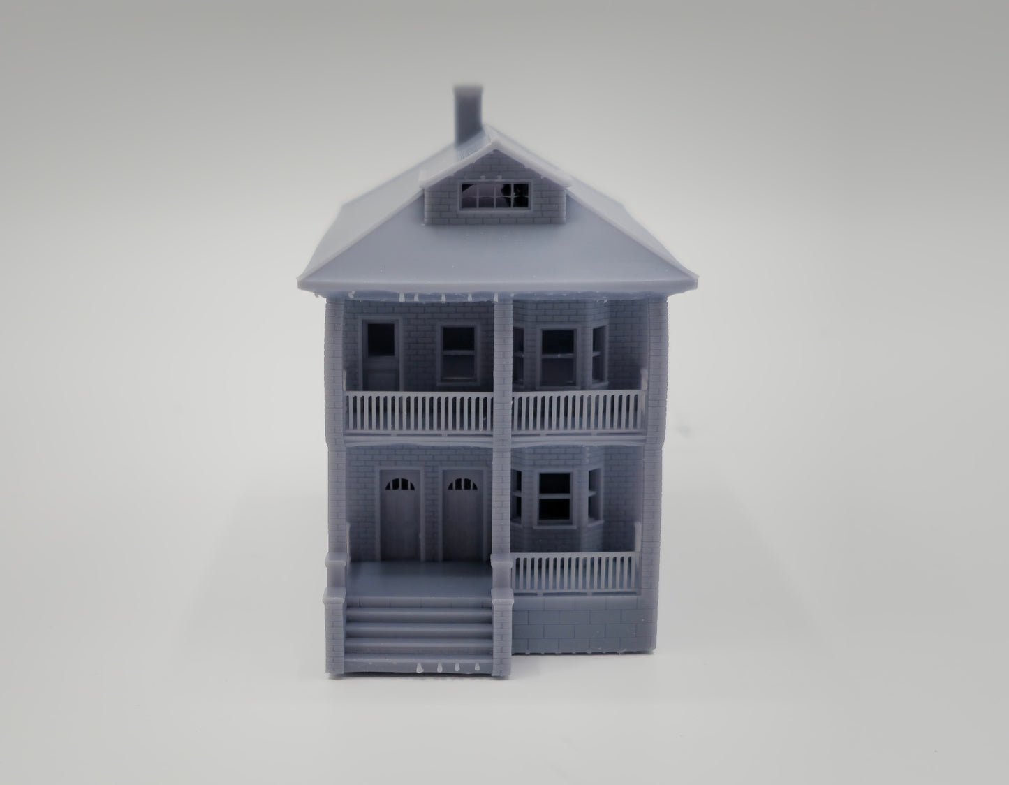 N Scale Buildings – Residential Houses Set of 3 – Maple Cedar Oak