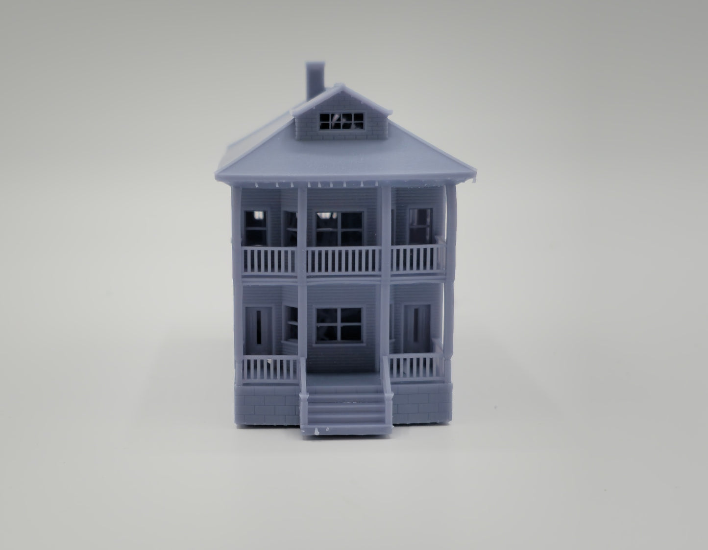 N Scale Buildings – Residential Houses Set of 3 – Maple Cedar Oak