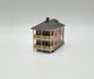 N Scale Cedar Street Two-Family House – Highly Detailed Railroad Town Building