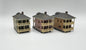N Scale Buildings – Residential Houses Set of 3 – Maple Cedar Oak